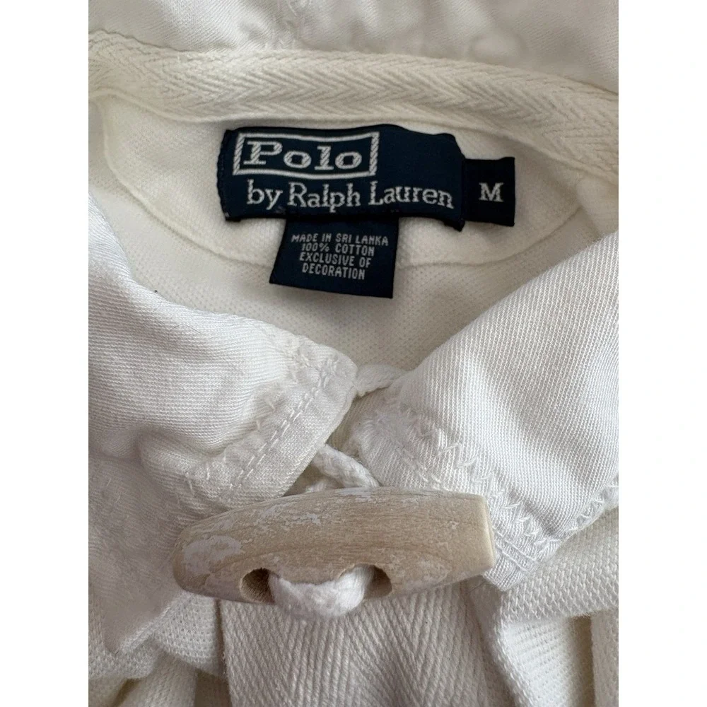 Polo Ralph Lauren RSL Rugby Polo Distressed Tonal Graphic Spellout Medium VTG